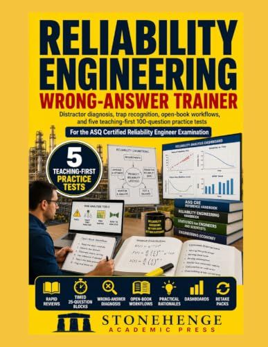 Reliability Engineering Wrong-Answer Trainer: ASQ CRE Exam Prep and Practice Tests