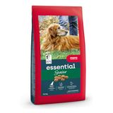 MERA Essential Senior Hondenvoer, droog 2 kg, droogvoer voor oudere honden van alle rassen en maten, omega-3 en omega-6 voor huid en glanzende vacht, Dry Dog Food