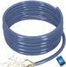 KOTARBAU® Tuyau d'air comprimé ø 25 mm / 4 mm - Tuyau de compresseur - Tuyau d'air 25 m - Tuyau PVC avec insert textile - Tuyau d'eau - Transparent - Bleu