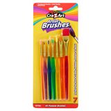Cra-Z-Art Artiest penselen, diverse maten Blist gekaard, 7 Count (10700)