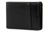 PICARD Leren portemonnee Buddy 1 Small Wallet Black zwart