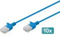 Digitus DK-1618-050S-B-10 netwerkkabel Blauw 5 m Cat6 U/UTP