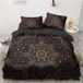 Solidchoice - Housse de couette bohème 200 x 220 cm avec motif mandala