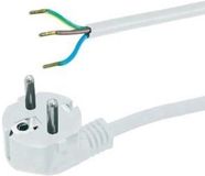VB Extend Besli Import en Export B.V. VB Extend PVC Aansluitsnoer met Randaarde - 3x1mm² - VML H05VV-F - 3m - Wit