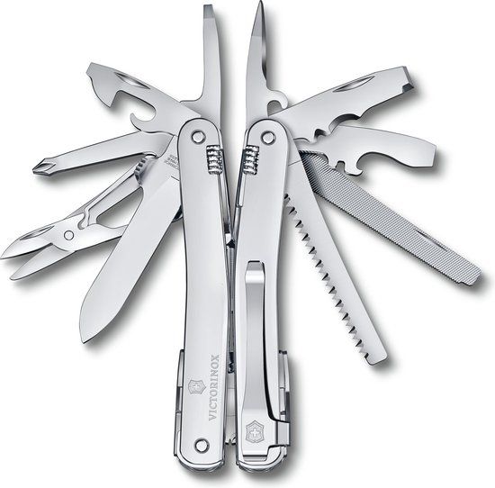 Victorinox SwissTool Spirit MX Clip - Silver - 24 Functions - 3.0224.MKB1