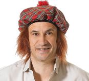 Bristol Novelty Ltd Bristol Novelty Unisex Adults Scots Tartan Hat And Hair (Multicoloured)