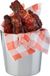 Serving APS RVS serveeremmertje snack holder - ø8.5 x h8.5 cm - Set van 2 stuks