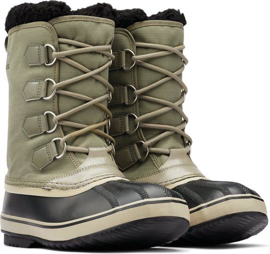 Sorel 1964 Pac Nylon Waterdichte Heren Winterlaarzen - Sage, Dark Moss - Maat 44