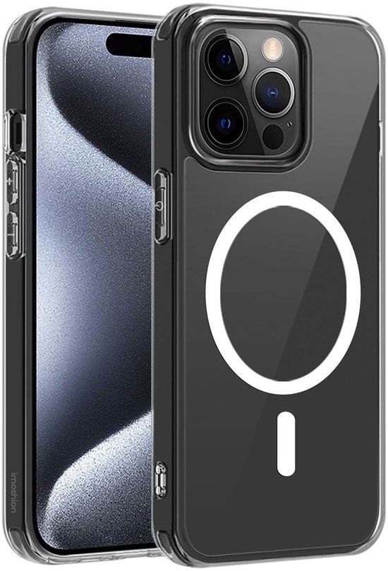 imoshion Protective Backcover met MagSafe voor de Apple iPhone 15 Pro - Transparant