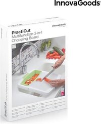Innovagoods Uitschuifbare 3-in-1 snijplank PractiCut - Kunststof