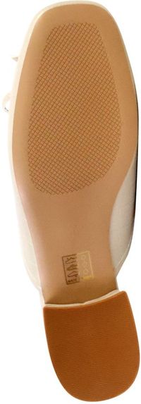 Super Mode Inia-pumps met riempje beige