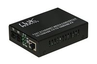 Link LKMCSM Media Converter RJ45 - Glasvezel SC 10/100 Base-T tot 100 Base-FX, Singlemode 1310 Nm