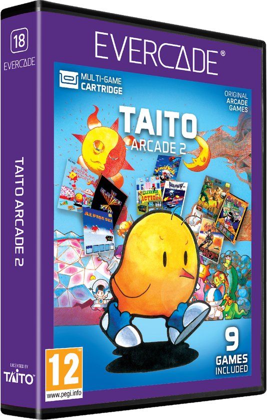 Evercade TAITO Arcade 2 - 9 Games