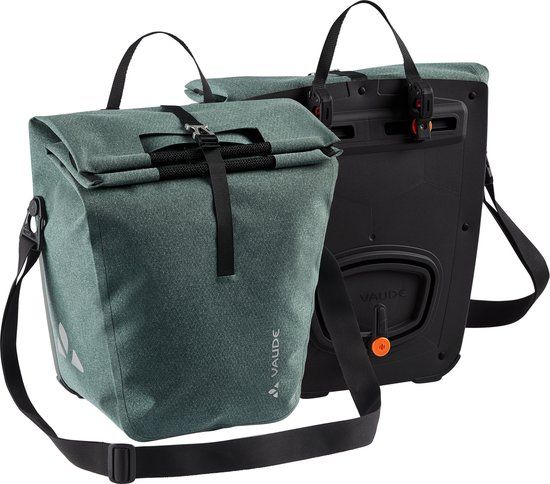 VAUDE ReCycle Back Fietstas Achter - Dusty forest - 46L - Polyamide