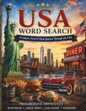 USA Word Search: A Culture, Food & Place Journey Through the USA