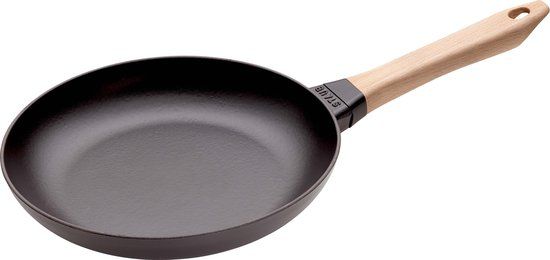Staub Koekenpan - Zwart - ø 26 cm - Gietijzer