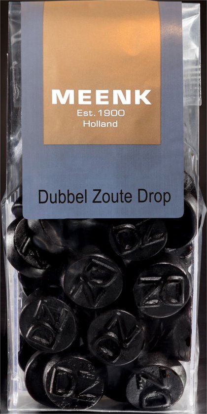 Meenk Dubbelzoute drop 180 G