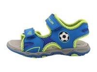 TOM TAILOR Open schoenen royal blue/koningsblauw / neongroen / zwart / wit