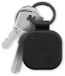 Satechi FindAll Vegan-Lederen Sleutelhanger met FindMy – Ingebouwde Find My Technologie – Geavanceerde Bluetooth 5.4 LE Tracking – Waarschuwt bij Vergeten Essentiële Zaken - Zwart