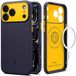 Spigen Nano Pop MagFit Hoesje Geschikt voor Apple iPhone 18 Pro Max / 17 Pro Max - Back Cover Compatibel met MagSafe / Qi2 - Blauw