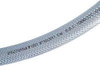 Tricoflex Tuyau PVC T.C.N. Ø intérieur 6 mm Ø extérieur 12 mm - 50 mètres - Transparent