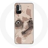 Maniacase Hoesjes voor Xiaomi Redmi Note 10 5G Chihuahua Hondenras