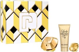 Paco Rabanne lady million eau de parfum 80ml + Body lotion 100 ml + EDP 5 ml set