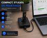DrPhone DataBridge2 NVMe SSD Dock – USB-C 10Gbps – Tool-Free SSD Uitlezen & Back-up – Zwart