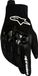 Alpinestars Megawatt V2 Air, Handschuhe, Farbe: Schwarz/Schwarz/Weiß, Größe: L