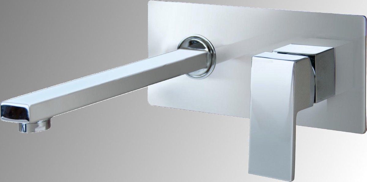 Douchebakkenopmaat.nl Inbouw wastafelkraan Mars chroom