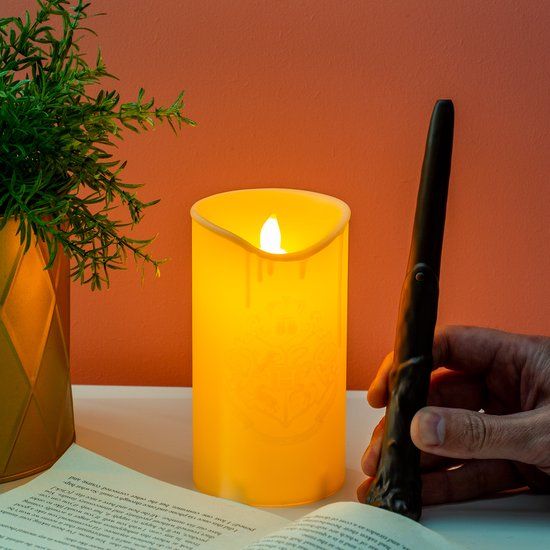 Paladone Harry Potter Magische Kaars Met Toverstaf - Wit