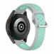 By Qubix Qubix - Siliconen sportbandje met gesp - Grijs + turquoise - geschikt voor Huawei Watch GT 6 / GT 7 / GT 6 pro / GT 7 pro - 46mm
