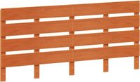 vidaXL Hoofdbord 180 cm massief grenenhout wasbruin