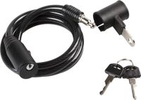 On Bike Uitschuifbaar fietsslot 2324, 8 mm, 120 cm, staal