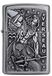 Zippo Stormaansteker, Zodiac - Verseau, geborsteld chroom, embleem, navulbaar, herbruikbaar, windbestendig design, geschenkdoos, gemaakt in de VS