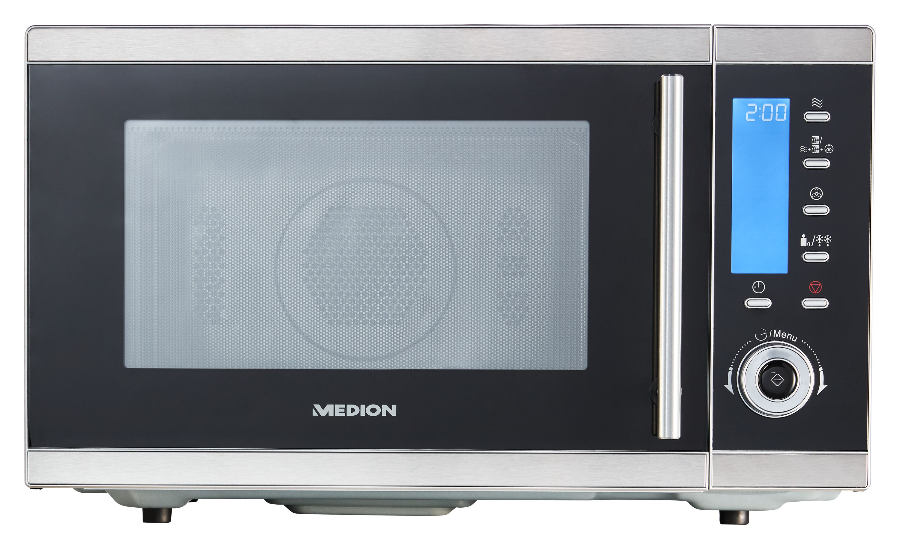 MEDION MD15501 - 4-in-1 Combination Microwave Oven - 25L, Grill, Convection, 900W, Stainless Steel