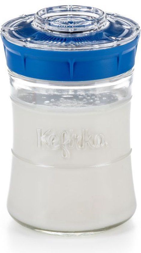 Kefirko Melk en Water Kefir Maker - 848 ml - Blauw
