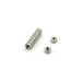 Magneet Expert® 10mm dia x 5mm Samarium Kobalt Magneet - 1,4kg Trek (Zuid) (Hoge Temp) (Pack van 40)