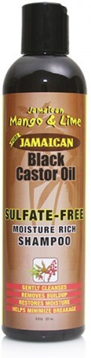 Jamaican Mango Lime Jamaican Mango&Lime Black Castor Oil Sulfate Free Shampoo 236 ml