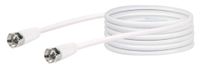 Schwaiger KVC50 532 coax-kabel 5 m F Wit