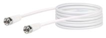 Schwaiger KVC50 532 coax-kabel 5 m F Wit