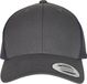 Flexfit Retro Trucker 2Tone charcoal/navy one size Pet - Grijs/Blauw