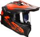 LS2 MX701 Explorer Alter Mat Zwart Fluo Oranje 06 Adventure Helm - Maat M