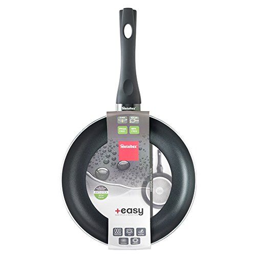 Metaltex Aluminium Pan - 24 cm - Zwart - Anti-aanbaklaag