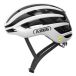 ABUS AirBreaker 2.0 MIPS - Casque de vélo de course léger pour femmes et hommes - Blanc, Taille L