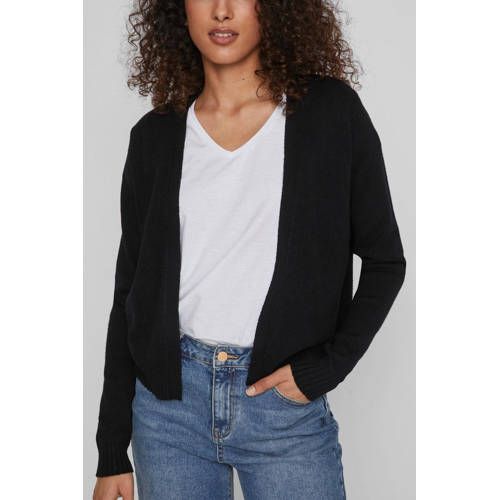 VILA VIRIL Knitted Cardigan - Black