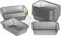 Kurtt Rechthoekige Aluminium Bak 850cc 203x138x45 mm 100 stuks