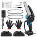 StarTech Accu kettingzaag 15 cm elektrische kettingzaag - 18V, 2 accu's, automatische ketting smering, handzaam voor het snoeien van takken, model A