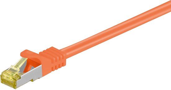Wentronic Cat 7 STP-kabel - RJ45 - 7.5 m - Oranje