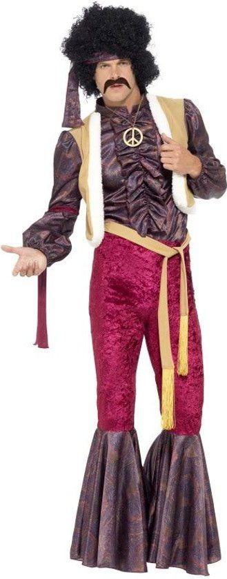 Smiffys 70's Psychedelic Rocker Costume with Flares